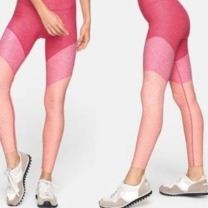 Outdoor Voices flamingo Athena crop top & leggings